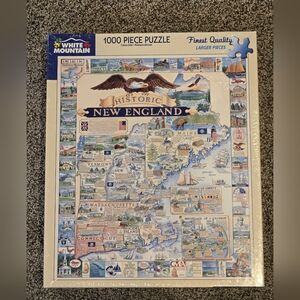 White Mountain "Historic New England" 1,000 Piece Puzzle